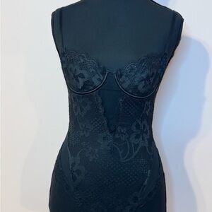 Victoria's Secret Black Corset Lingerie